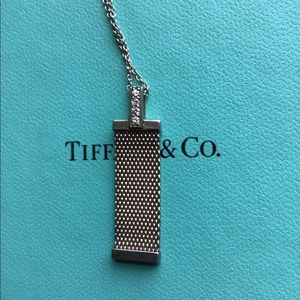 Tifany & Co Somerset Mesh Diamond Necklace